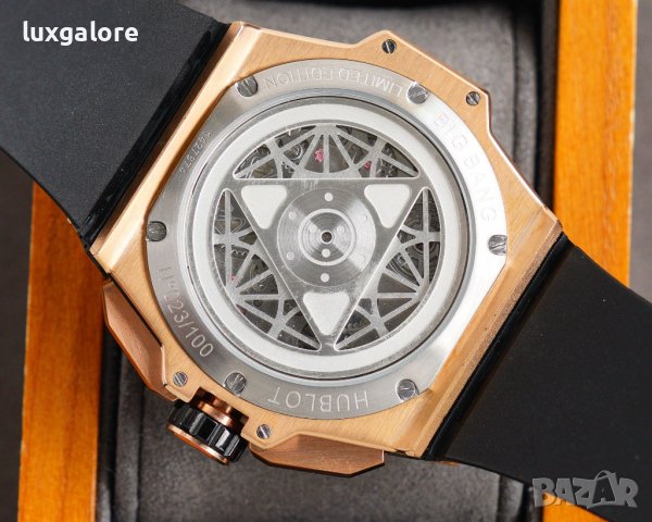 Мъжки часовник Hublot Big Bang Sang Bleu II с автоматичен механизъм, снимка 5 - Мъжки - 43861932