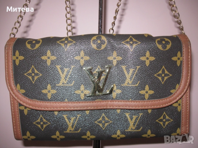 Louis Vuitton мини дамска чанта през рамо, снимка 2 - Чанти - 52591662