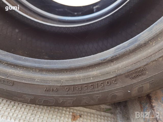 2бр. летни гуми 205/55/16 DUNLOP, D17, снимка 4 - Гуми и джанти - 36867007