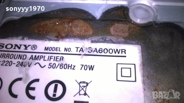 SOLD/ПОРЪЧАН-sony ta-sa600wr surround amplifier-внос швеицария, снимка 5 - Ресийвъри, усилватели, смесителни пултове - 26353447