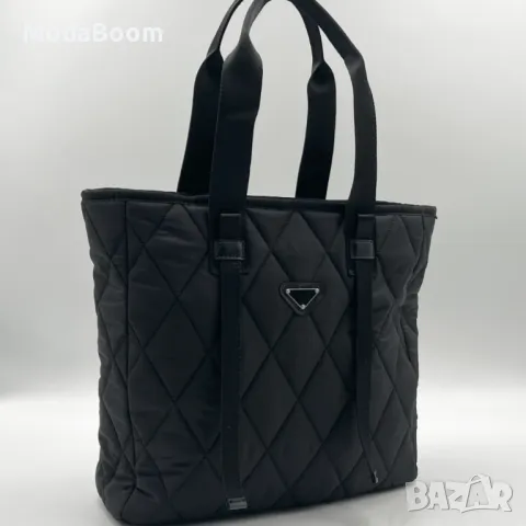 Висококачествена голяма дамска чанта през рамо от текстил, снимка 2 - Чанти - 48763847