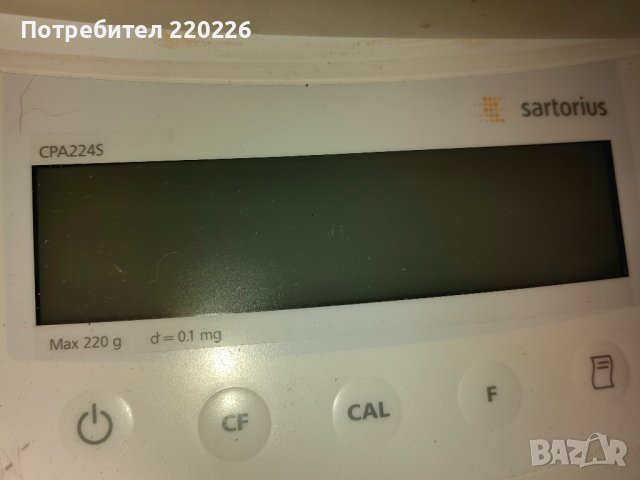 CPA-224s профисионална аналитична самонивелираща се везна, снимка 7 - Везни - 44113431