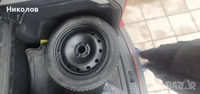 4/100/15 рено клио 4 резервна гума с джанта, снимка 2 - Гуми и джанти - 49741636
