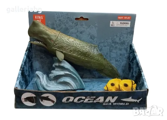 Реалистична морска фигура кит