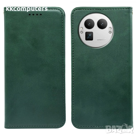 Кожен калъф Портфейл за Realme GT 8 Pro 5G- Телешка текстура, Магнит, 3 сл. за карти, Стойка, вкл. П, снимка 2 - Калъфи, кейсове - 52748082