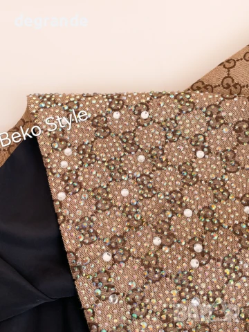 ТОП Модел рокля Gucci ВИДЕО НА МОДЕЛА, снимка 10 - Рокли - 51155938