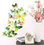 Декоративни 3D пеперуди за стена ЗЕЛЕНИ