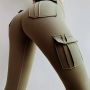 Оформящ дамски панталон с 4 джоба – Висока талия, стегната кройка и максимален комфорт, снимка 7