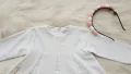 Детска бяла рокля H&M 9-12 месеца, снимка 4