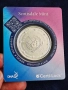 Сребърна монета с оцветяване русалка, снимка 4