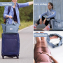 4195 Джобна сгъваема пътна чанта, удобна за ежедневна употреба, като ръчен багаж по време на пътуван, снимка 1 - Други - 44908829