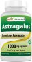 Best Naturals Astragalus капсула, 1000 mg, 120 броя, снимка 1