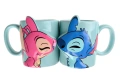 Комплект от 2 керамични чаши Stitch – анимационни герои, 200 мл, подаръчна кутия, снимка 1