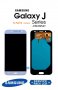 Нов 100% Оригинален LCD Дисплей + Тъч скрийн за Samsung Galaxy J7 2017 SM-J730F SILVER/BLUE, снимка 1 - Резервни части за телефони - 31480395