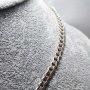 Сребърен  синджир панцер, снимка 1 - Колиета, медальони, синджири - 43887750