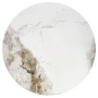 Холна маса CECILIA кръгла бял мрамор/сиво/златно Код P1851, снимка 4