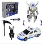 трансформер Bumblebee в полицейска кола в бял или син цвят 625263, снимка 4
