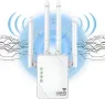 Нов двулентов антисмущаващ WiFi усилвател 1200Mbps 2.4GHz/5GHz, снимка 1