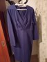 Продавам нова рокля тъмносиня от памук и еластин XL, снимка 4