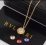 Колие Bvlgari 067 с допълнителни кристали, снимка 1 - Колиета, медальони, синджири - 32552269