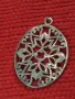 СТАРИНЕН АЖУРЕН ФЛОРАЛЕН СРЕБЪРЕН МЕДАЛЬОН СРЕБРО ВИСОКА ПРОБА РЪЧНА АРТ ИЗРАБОТКА 48639, снимка 9