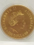 позлатена монета Австралия репродукция , снимка 2