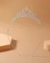 Принцеска детска дамска корона диадема за коса глава , снимка 1