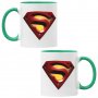 Чаша DC Superman Logo,Керамична Чаша, Кафе Чай, Игра,Изненада,Подарък,Повод,Празник,Рожден Ден, снимка 3