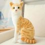 Плюшена котка Сиамска котка, снимка 1 - Плюшени играчки - 42938574