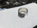 мъжки сребърен пръстен, снимка 3