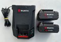 Wurth H 18-MA Compact - Безчетков перфоратор 2x18V 4.0Ah, снимка 6