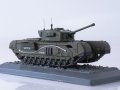 Churchill MK Великобритания танк 1944 - мащаб 1:43 на DeAgostini моделът е нов в блистер, снимка 2