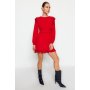 Дамска рокля Trendyol червена, снимка 1 - Рокли - 43818096