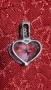 Сребърен медальон, висулка сърце 925, снимка 4