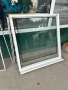 130555 ПВЦ PVC дограма прозорец 134/134см - цена 140 лв буб - НЕ се отваря, с дъска под прозореца -с, снимка 3