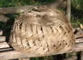 Стари плетени кошници и плетен кош, снимка 3
