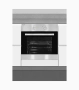 Фурна за вграждане EXQUISIT EBE 555-1.1, снимка 3