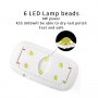 Ново !!! Комплект от 6 броя гел-лак с брокат UR SUGAR + LED печка SUN-6W., снимка 9