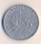 Франция стар сребърен франк 1913 година, снимка 1