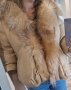 НАМАЛЕНИЕ Каки, луксозно яке с гъши пух и лисица, снимка 12