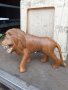 Масивна дървена статуя на лъв, снимка 4