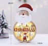 коледна светеща фигурка дядо Коледа, снимка 1 - Декорация за дома - 42961880