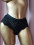 Hunkemoller XL Черна дантелена полупрашка , снимка 4