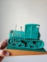 1968 год СССР макет модел стара руска играчка трактор стари играчки , снимка 3