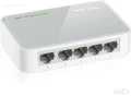 Суич TP-Link TL-SF1005D 5 порта Switch 100Mbps, втора употреба с нормални следи от употреба, комутат, снимка 1