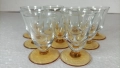 Малки ретро ракиени чашки, 9 бр, столче, снимка 8