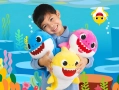 Бейби Шарк Плюшени играчки, плюшена Baby Shark, бебе Акула 30см, снимка 3