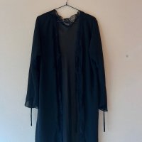 Ефирно черно кимоно / връхна тънка дреха 🖤, снимка 1 - Други - 44018852