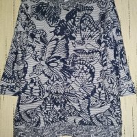 ЕЛЕГАНТНА БЛУЗА ГОЛЯМ РАЗМЕР XL- 2XL, снимка 4 - Блузи с дълъг ръкав и пуловери - 28485141