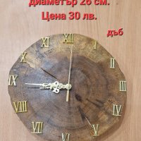 Часовници от дърво, снимка 15 - Стенни часовници - 42968778